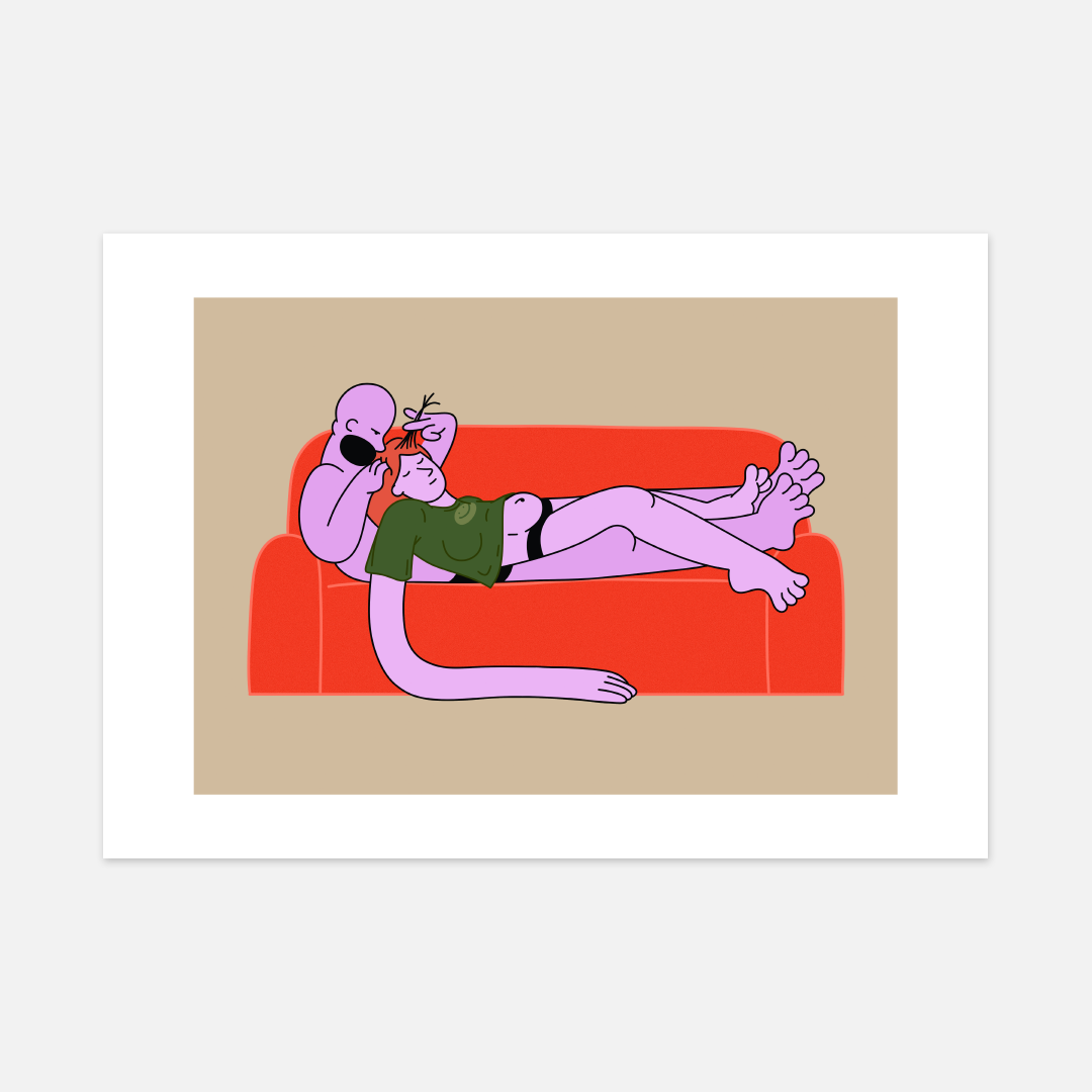 Twisting and Tangling Giclée