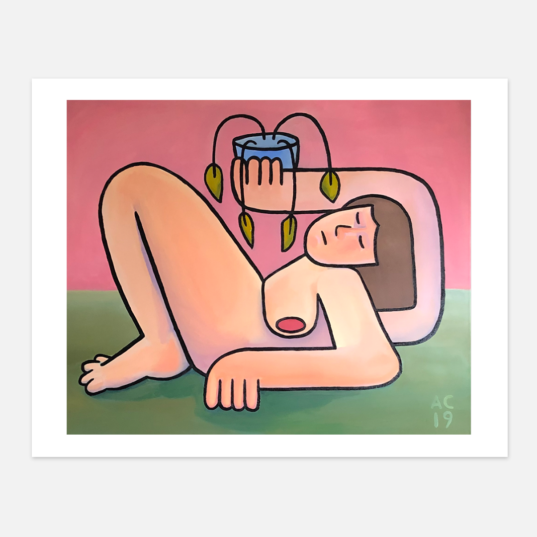 Temporary - Giclée Print of original painting