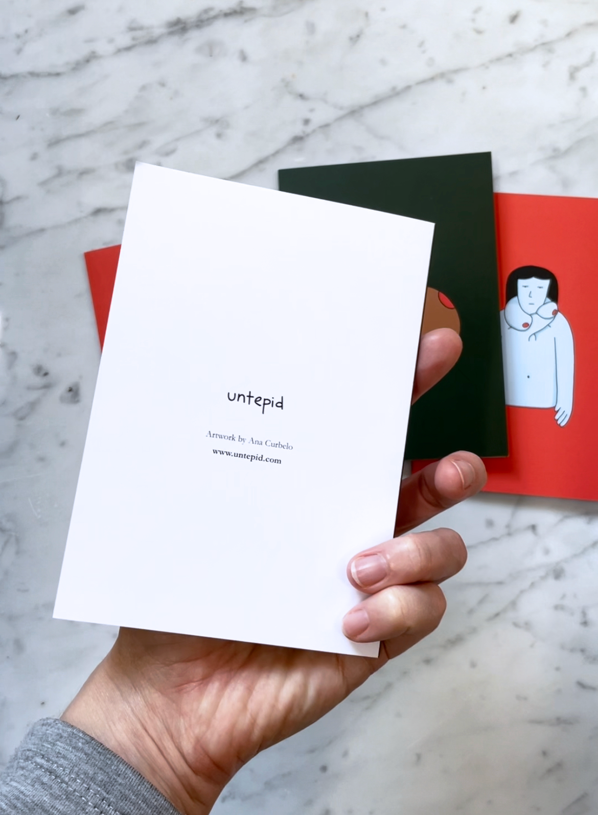 Classic Holiday Greeting Cards 4 Pack