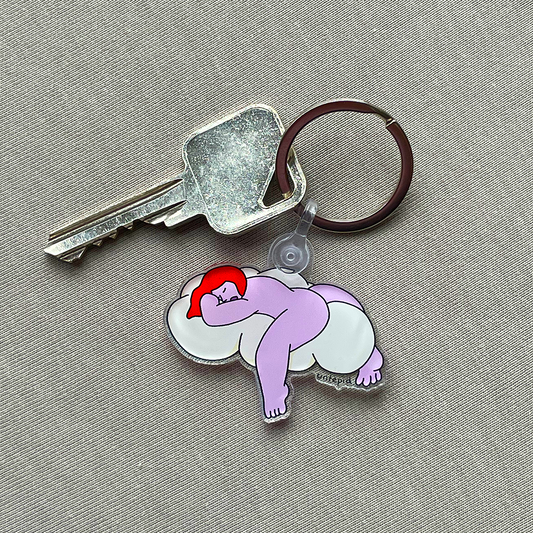 Sleepy Keychain