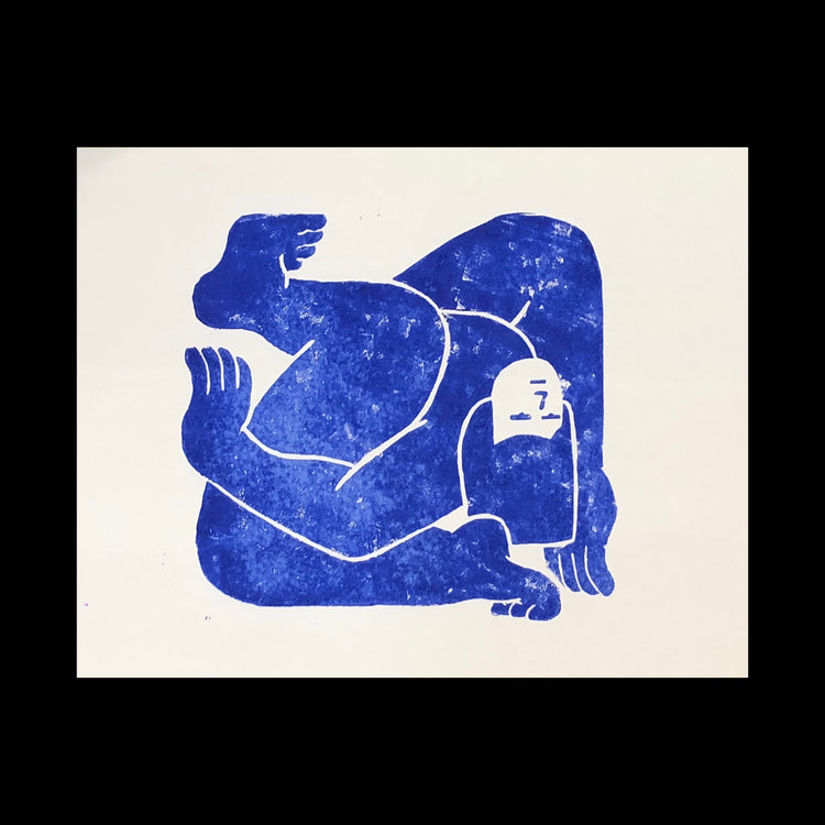 Confinement Linocut Prints