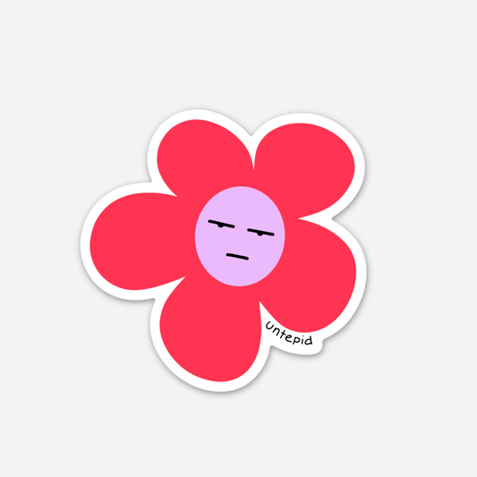 Flower Sticker