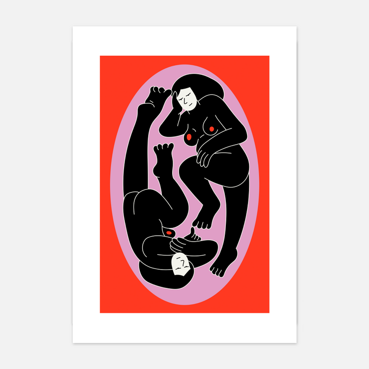 Now Draw the Curtain, Me & Myself Giclée