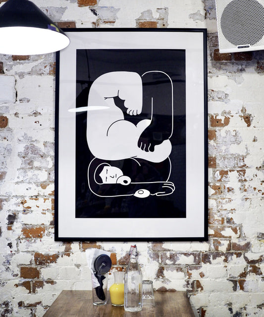 Now Draw the Curtain IX Giclée