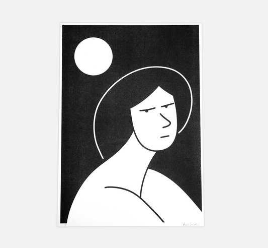 Moon Risograph