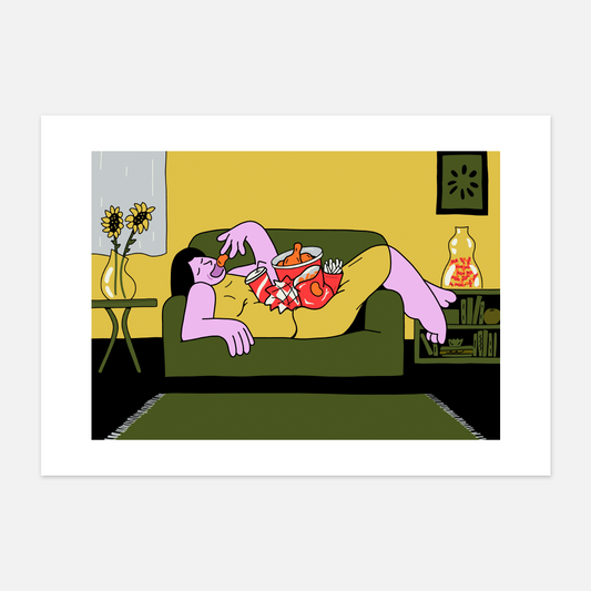 Fast Eating Giclée