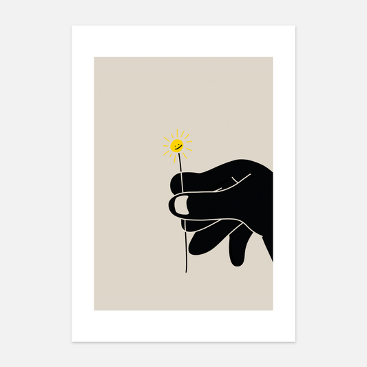 Flower Smile Giclée