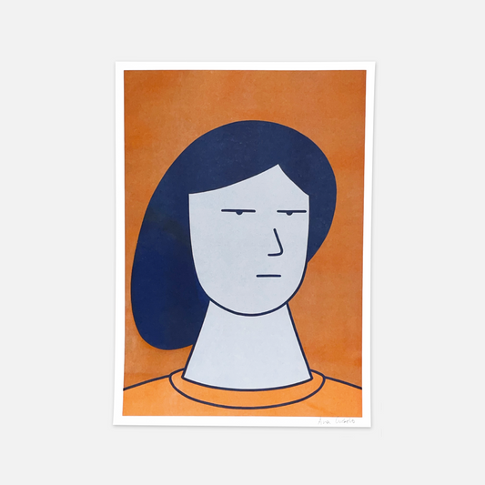 Portrait Risograph