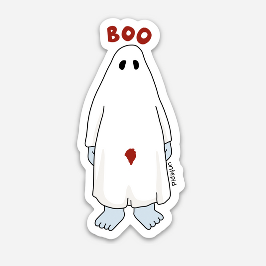 Boo Ghost Sticker