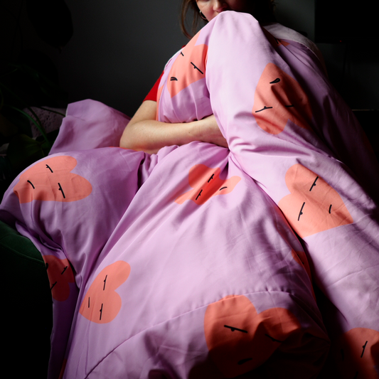 Grumpy Hearts Bedding Set