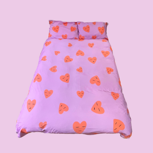 Grumpy Hearts Bedding Set