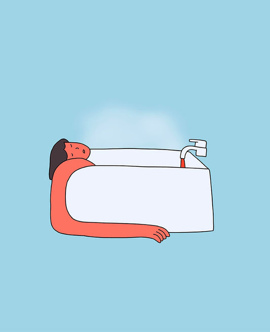 Soaking in Lava Giclée