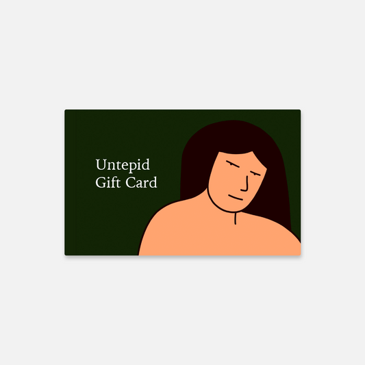 Untepid gift card