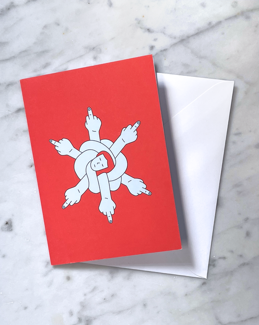 'Snowflake' Classic Holiday Greeting Cards